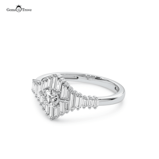 Art Deco Baguette Diamond Ring