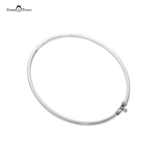 Half Eternity Diamond Bangle