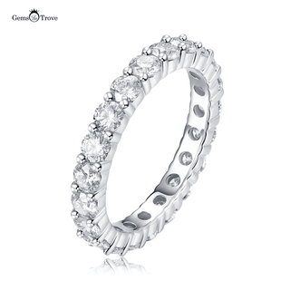 Timeless Moissanite Eternity Band