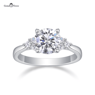 Veiled Sparkle Moissanite Beauty Ring