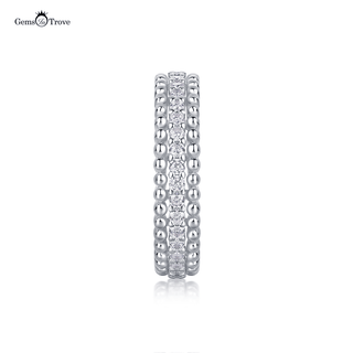 Elegant Moissanite Diamond Eternity Band