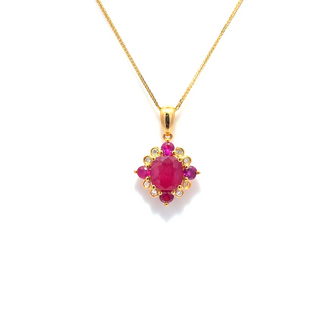 Roma Fiore Ruby Pendant