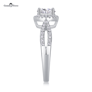 Celestial Radiance Moissanite Ring