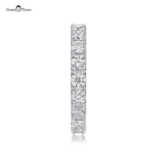 Elegant Moissanite Eternity Ring