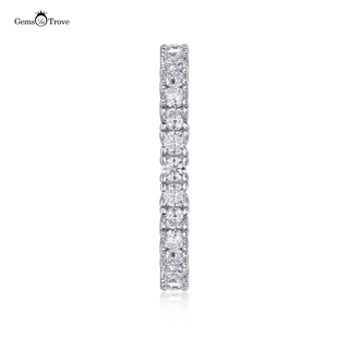Dazzling Moissanite Eternity Band