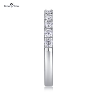 Elegant Moissanite Eternity Band