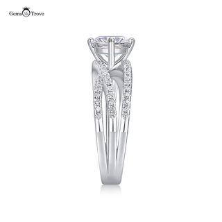 Luxury Brilliant Moissanite Ring