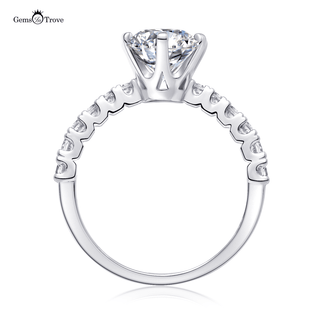 Brilliant Moissanite Delight Ring