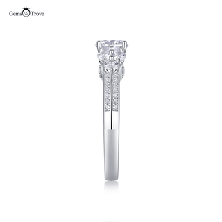Brilliant Moissanite Statement Ring
