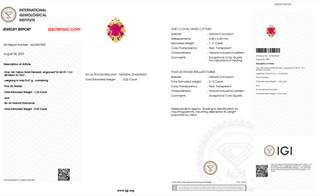 Radiant Ruby Sunburst Pendant