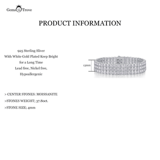 Luxury Moissanite Bracelet