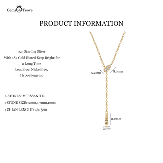 Snake Necklace Moissanite