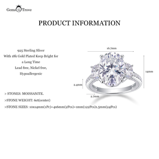 Sparkling Ice Starburst Moissanite Ring