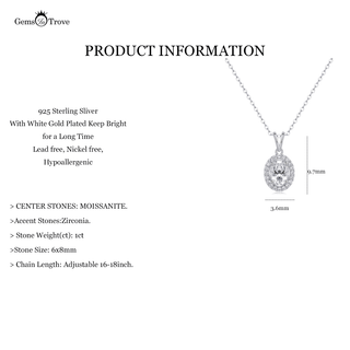 Timeless Elegance Oval Pendant