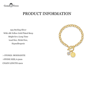 Charm Bracelet Classy Toggle
