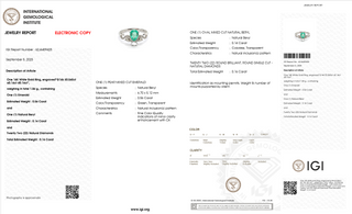 Emeraldé Duo Lumière Ring