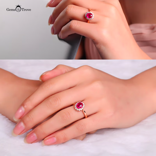 Vintage Ruby Rings Elegance
