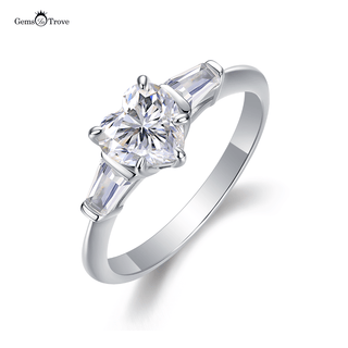 Heart’s Desire Moissanite Ring