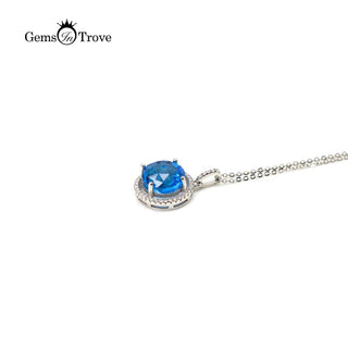 Topaz Silver Pendant