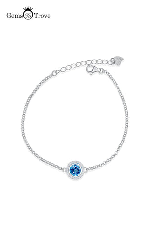 Topaz Silver Bracelet