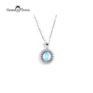 Topaz Silver Pendant