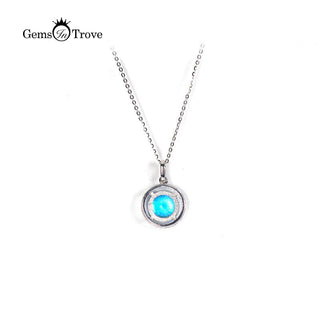 Topaz Silver Pendant